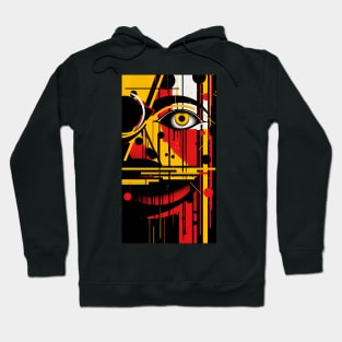 Spectral Vision: The Vibrant Wanderer Hoodie